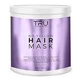 Tru No Yellow Hair Mask, 1000ml – Farbschutz & Anti-Gelbstich Treatment für gefärbtes & getöntes Haar, mit Glanz & Geschmeidigkeit