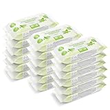 by Amazon Fresh Baby Feuchttücher, 1080 Tücher, 18er Pack (1 x 60 Stück)