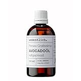 wesentlich. Avocadoöl kaltgepresst 100ml | 100% reines Öl (Persea Gratissima) | für Haut, Haare & Massage | Pflegend & Natürlich | Ohne Zusatzstoffe