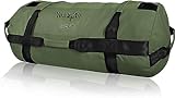 Yes4All Sandsack 20/30/50/80 kg – Gewichtssack fürs Fitnessstudio – Powerbag für Core-Training, Laufen, Workout & Powerlifting – Ungefüllt geliefert