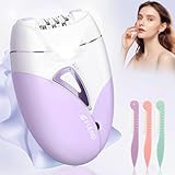 Epilierer, schnurloser Epilierer für Frauen Gesichtshaarentferner mit Licht, Smooth Glide Epilierer für Frauen Gesicht Epilierer für Frauen, Epilierer Facial Body Glide Epilierer für Frauen Bikini