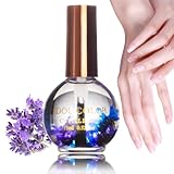 Nagelhautpflegeöl, 15ml Cuticle Oil Nail Care - Nagelpflege Oil mit Natürlichen Inhaltsstoffen Vitaminen - Nail Care Nagelhaut Öl für Hände Nägel Nagelhaut (Purple Lavender, 15ml)