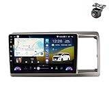 Android 14 Autoradio für Honda Crossroad 2007 2008 2009 2010 GPS Navigation 9 Zoll Kapazitiver Touchscreen Auto Stereo Mit Multimedia-Player Car Radio RDS Carplay Android Auto (M400S 8core 4+64G)