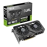 ASUS Dual GeForce RTX 4060 EVO OC Edition 8GB GDDR6 (PCIe 4.0, 8GB GDDR6, DLSS 3, HDMI 2.1a, DisplayPort 1.4a, Axial-Tech-Lüfterdesign, 0dB, Dual BIOS, Auto-Extreme-Technologie)