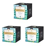 Twinings Platinum Medley of Mint Kräutertee - erfrischender Pfefferminztee aus zwei Arten Pfefferminze im Pyramiden-Teebeutel mit hochwertiger Pfefferminze und grüner Minze, 15 Teebeutel (30 g)