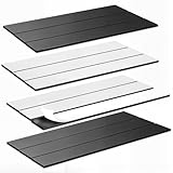 OUZRETUCU Magnetstreifen Selbstklebend Stark, 12 Stück 15cm x 25mm x 2mm Magnetband zum Kleben, Magnet Klebestreifen für Schrank Küche