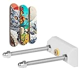 Skateboard – Skateboard-Wandhalterung, Skateboard-Deck, Skateboard-Rack, Acryl-Skateboard-Wanddeck, Skateboard- , Display und Aufbewahrung, Schwebeeffekt, Skateboard-Aufbewahrung und Schwimmer