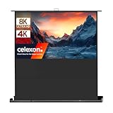 celexon Ultramobil Plus Professional Pull-Up-Leinwand 85' | 200x113 cm 16:9 | transportable 8K, Full-HD Beamer-Leinwand zum blitzschnellen Ausziehen & Aufstellen | inkl. Tragegriff + Scherengelenk