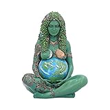 Nemesis Now Small Ethereal Mother Earth Painted Figurine Kleine Gaia Art Statue bemalte Figur, Harz, Natürliche ätherische Mutter Erde (Mini), 17,5 cm
