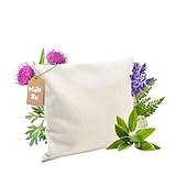 BitterKraft! Holy Hildegard Leberkissen – Kräuterkissen mit Hildegard-Kräutern zur Leberpflege – vegan & ohne Zusatzstoffe – Made in Germany