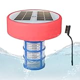 Solar-Pool Wasserreiniger - Kupfer -Ionisierung Luftreiniger, Langzeit-Spa-Behandlungsgerät, effizientes Ersatzzubehör, Poolpflege Hilfe | Spa Reinigung im Freien für gesunde CLE