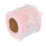 OSALADI 1 Rolle Buntes Floral Ripsband für DIY Projekte Yards für Haarschmuck und Bastelarbeiten Strapazierfähig und Farbecht