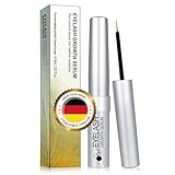 5ml Premium Wimpernserum & Augenbrauenserum, Eyelash Serum, für besseres Wachstum von Wimpern, Wimpern Booster für lange, das längere, vollere und dichtere Wimpern und Augenbrauen fördert