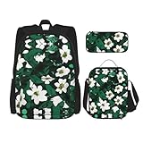 ETASUIOL Hunter 3-teiliger Reiserucksack mit isolierter Lunchbox, für Arbeit oder Outdoor-Aktivitäten, Grün, Schwarz, Einheitsgröße, Schwarz , One size
