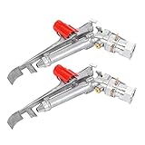 Youbones 2X 1,5 -Garten-Auswirkungs-Wasser 360 Grad-Justierbare Berieselungsanlage-Dauerhafte -Legierung