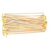SEWACC 50 Stück Teiliges Stabile Holz laternenstäbe Handgriff Laternenstab für Papierlaternen und Erwachsene Geeignet Langlebig und Komfortabel Griffbereit