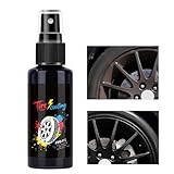 Générique Reifenglanz-Spray, Nano-Beschichtung, kratzfest, für Reifen, Felgenpflege, für Motorrad, Auto, SUV, Auto, Auto, Auto, Auto, Einzelhandel, Zuhause, Restaurierung