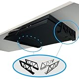 R-Satz Shop PS4 Halterung passend für Playstation 4 Sony Tisch Halter Konsole Zubehör Aufbewahrung Platzsparend Mount Gaming Setup (Schwarz)