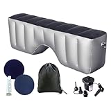 Tewzafiya Kissenfüller für Rücksitz, aufblasbare Verlängerung für Hunde auf dem Rücksitz, Autozubehör, zur Verlängerung von Kissen und Fußstütze, für Reisen