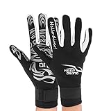 Alomejor 2 Mm Neopren-Tauchhandschuhe Halten Warm, rutschfeste Tauchhandschuhe, Neoprenanzug- Zum Schwimmen, Tauchen, Schnorcheln für Erwachsene(L-Schwarz)