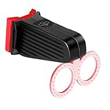 Fahrrad-Rücklicht, wasserdichte LED-Hintergrundbeleuchtung, Typ-C-Schnellladung, 6 Modi-Taschenlampe, Sicherheitslicht für Damen, Herren, Teenager, Kinder, einfache Installation, helle Rücklichter