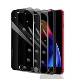 Fylnatc 3 Stück Sichtschutz Schutzfolie für iPhone 8 Plus/7 Plus mit Einfaches Installationswerkzeug, Anti-Spy Panzer Schutz Glas, Anti-Spionage Panzerfolie, gehärtetem Glas Privacy Blickschutzfolie