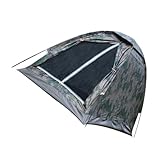 Milisten 1 Stück Wasserdichtes Einmannzelt Ultraleichtes Outdoor Campingzelt für Wanderungen Angeln und Notfälle für Feld und Freizeitaktivitäten