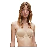 Calvin Klein Damen Trägerloser BH Push-Up, Beige (Bare), 85B