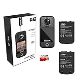 SJCAM C300 Pocket Action Kamera 4K30fps, 1.33'' Touchscreen Sportkamera, 2.4G/5G Dual WiFi 20MP Helmkamera, 6-axis EIS Unterwasserkamera 30m/98ft Wasserdicht