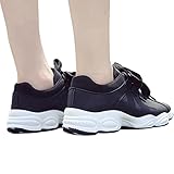 Schuhe Damen Sportschuhe Koreanische Ausgabe Modischer Trend Freizeitschuhe Dicke Sohle rutschfest Laufschuhe Mode Einzelschuhe Elegant Loafers Einfach Anzuziehen Atmungsaktive bequem