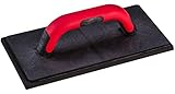 Meister Reibebrett Profi - 280 x 140 mm - Mit Moosgummi-Belag - Profi Ausführung / PU-Reibebrett für Maurer und Fliesenleger / Kartätsche / Putzbrett / Glättscheibe / 4146000