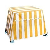 Tischdeckenbezug – Zubehör für Tischdecken, Staubschutz, gelb, für Spieltisch, Abdeckung für Wassertisch, Oxford-Stoff, Schutzzubehör