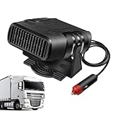Autoheizung, 12 V/24 V, Autoheizung, schnelles Aufheizen, 360 Grad verstellbarer Winterwärmer, Steck-Thermostat