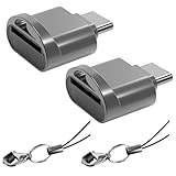 Powice Kartenleser USB C, USB3.0 TF Speicherkartenleser, USB C Stick MINI, Micro SD Adapter Anwendbar für Computer, Notebooks, Mobiltelefone und andere Geräte mit USBC-Schnittstelle
