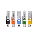 Intenso Office Line Multipack USB Stick 5X 32GB – Super Speed USB 3.2, bis 70MB/s, farbig Sortiert mit Metallbügel und Beschriftungsetiketten