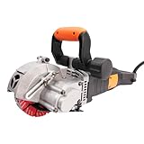 4800W Elektrische Schlitzfräse Mauernutfräse Wandfräse mit 5 Sägeblatt 5000 U/min Verbesserter Wasserpump für Ziegel, Boden und Betonstahl