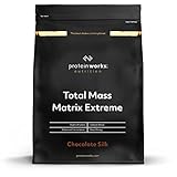 Protein Works Total Mass Matrix Extreme | 975 Kalorien pro Portion | Weight Gainer | Shakes Zum Zunehmen | 5 Servings | Chocolate Silk | 1.325kg