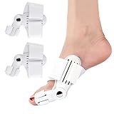 Hallux Valgus Korrektur Zehenspreizer,Hallux Valgus Bandage Socken zur Bunion-Entlastung,Bunion Corrector Valgus mit Eingebaut Gel-Pad,Zehenspreizer Schiene für Damen Herren Gegen Hammerzeh