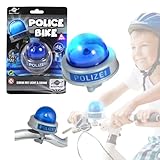Smart-Planet Fahrradklingel Polizei Sirene Bike Fun Polizeisirene lustige Kinder Fahrrad Klingel für den Fahrradlenker