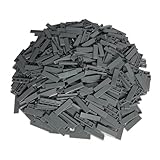 Lego® 2431 Fliese 1x4 in Dunkelgrau – 50x NEU • Bauplatte für kreative MOCs & Technik-Modelle
