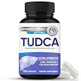 TUDCA Kapseln, Ultra Strength TUDCA Supplement 2000mg, Liver, Digestive Cellular Support, 120PCS
