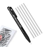 Click Eraser - Präzisions-Radierstift Für Künstler & Technisches Zeichnen - Ausziehbarer Radierer Mit 3,8mm Spitze Und 5 Nachfüllstücke Für Künstler Skizzieren Schreiben