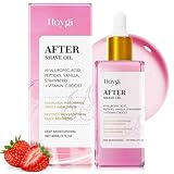 Strawberry Vanilla Aftershave Öl,Soft Serve Aftershave-Öl 90ml,Shave Treatment with Hyaluronic Acid to Soothe Razor Burn,Verhindert Eingewachsene Haare Trockenheit,für Frauen Beine und Achselbereich