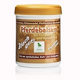 abeko Pferdebalsam mit Teufelskralle und Murmeltieröl hochdosiert - 3fach gut 200 ml, mit Rosmarin, Rosskastanie, Campher, für Muskeln und Gelenke (200 ml)