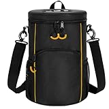 Schulter -Tennis -Tasche - Sporttasche, Schlägerhalter | Multi -Pocket -Wasserdichte Tennisausrüstungstasche mit einstellbarem Riemen, Schläger Organizer für Baseball Racquetball Outdoor -Spielraumpra