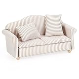 Puppenhaus Möbel,Miniatur Möbel Wichtel Möbel Mini Sessel Miniatur Sofa Puppenhaus Sofa Wichtel Sessel Dollhouse Sofa Ausstattung für Mini Puppenhäuser
