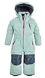 Killtec first instinct by killtec unisex Skijacke wasserdicht/Funktionsjacke mit Kapuze und Schneefang FISW 38 MNS SKI JCKT, lime, 110, 39916-000, stahlmint