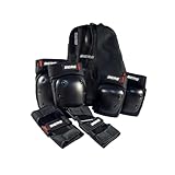 BERG Protektoren Set S | Sicherheitsausrüstung für Kinder | Handgelenk, Ellbogen & Knieschützer Kinder | Inklusive Transporttasche | Perfekt für Skate, Fahrrad & Outdoor Action | Sturzschutz & Komfort