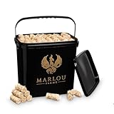 Marlou Flame Kaminanzünder Anzündwolle aus Holzwolle mit Wachs, Ofenanzünder, Feueranzünder für Kamin, Kaminofen & Grill, Holzanzünder & Anzünder für schnelles, sicheres Anzünden 3/5,5kg