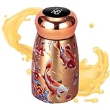 Generisch Thermobecher,Edelstahl Retro Kaffeebecher Klein - Küchen- & Tischzubehör Für Kaffee Tee Wintercamping Büro Schule